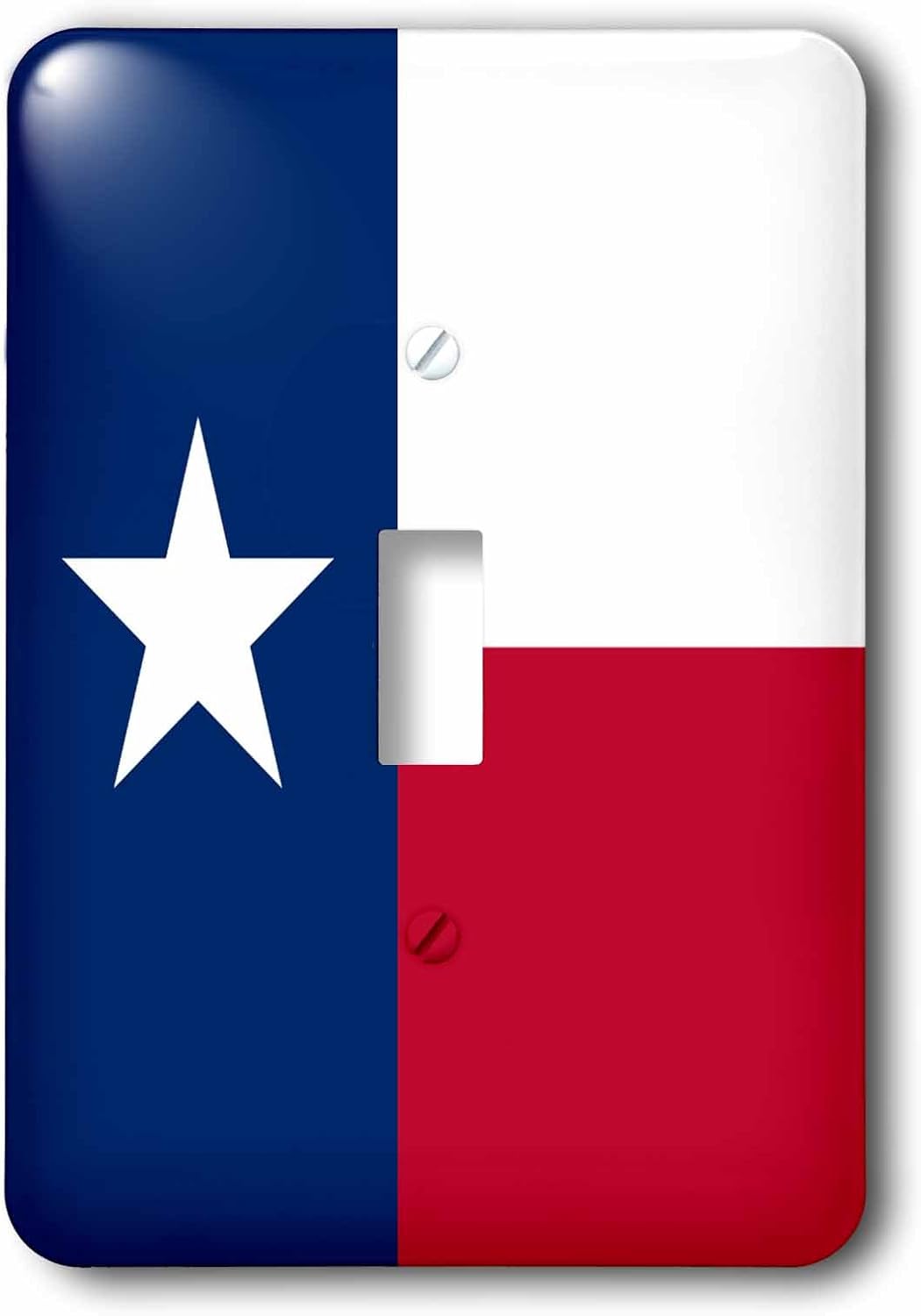 3dRose lsp_158447_1 Flag Of Texas Tx Us American United State Of America Usa Blue Red White The Lone Star Flag Single Toggle Switch