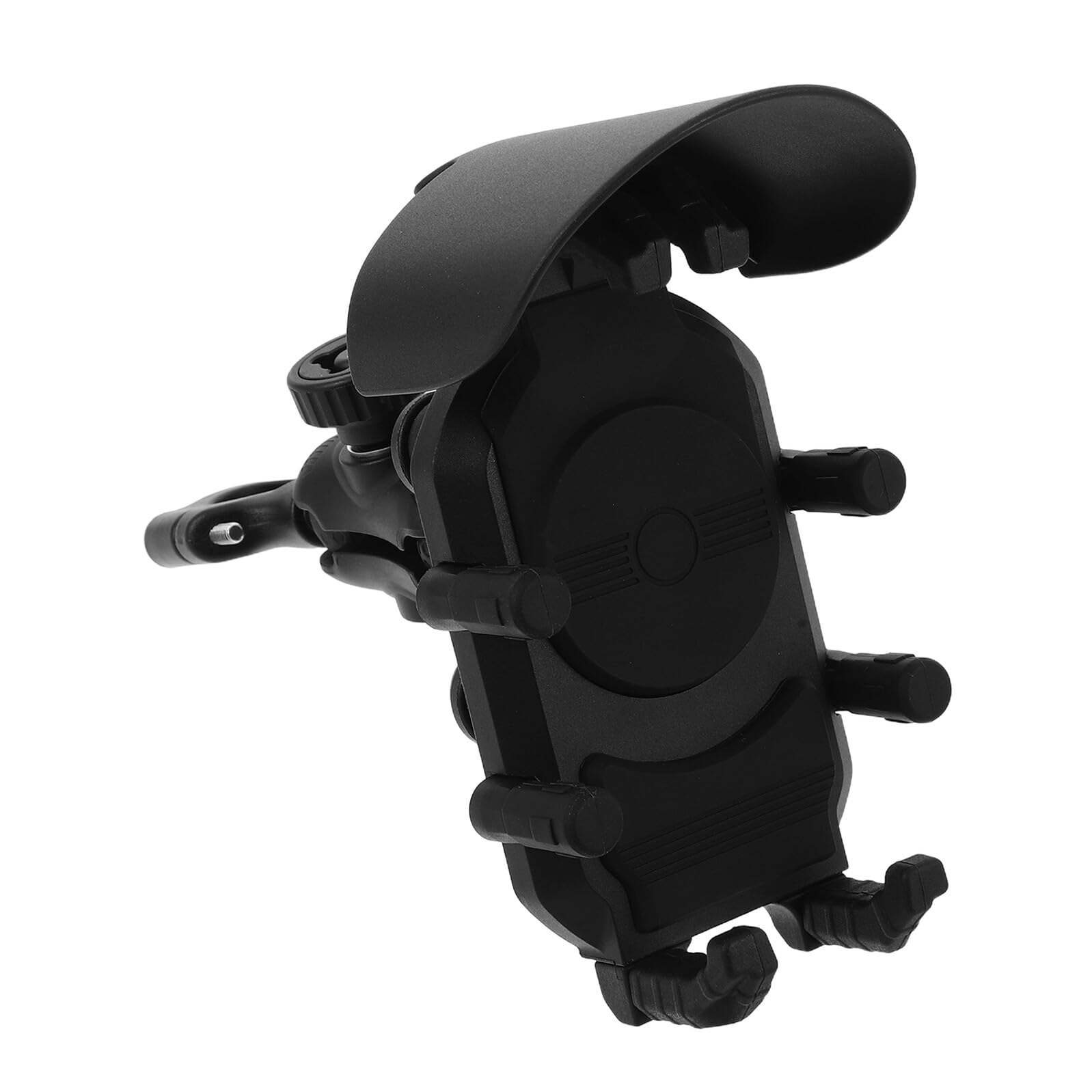 SHINEOFI Supporto per Telefono da Manubrio con Smorzamento Vibrazioni Antifurto e Regolabile per Motocicletta e Bici Compatibile con Smartphone