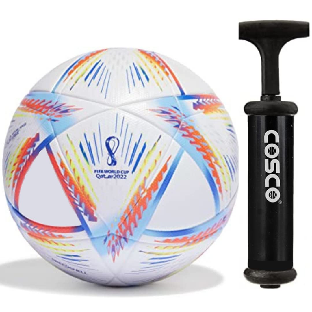 PRISAMX Sports New Modern World Cup Limited Edition World Cup 2023 PU Football(Multi-Colour), Football Size no-5 (B0C69Z7285) Amazon Price History, Amazon Price Tracker