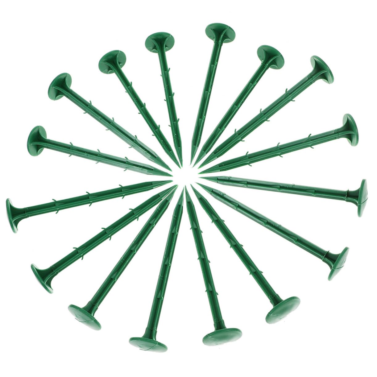 Piquets de Sol en Plastique 150 Pièces pour Toile de Jardin