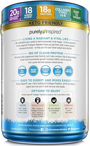 Vista 18 de Purely Inspired - Polvo de proteína de colágeno