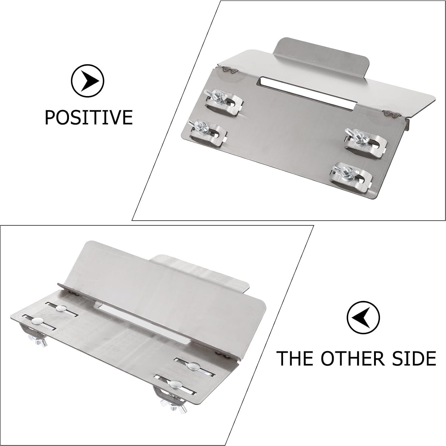 HEMOTON Portable Tile Chamfering Tool Stainless Steel Chamfer Frame for Precise 45-degree Angle Cutting Supporting Right Angle Edges, for Personal Use and Tile Shops