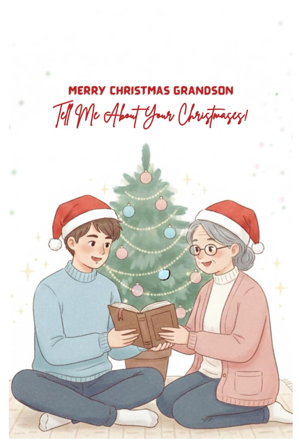 Merry Christmas, Grandson — Tell Me About Your Christmases: A Guided Christmas Memory Journal From Grandmother