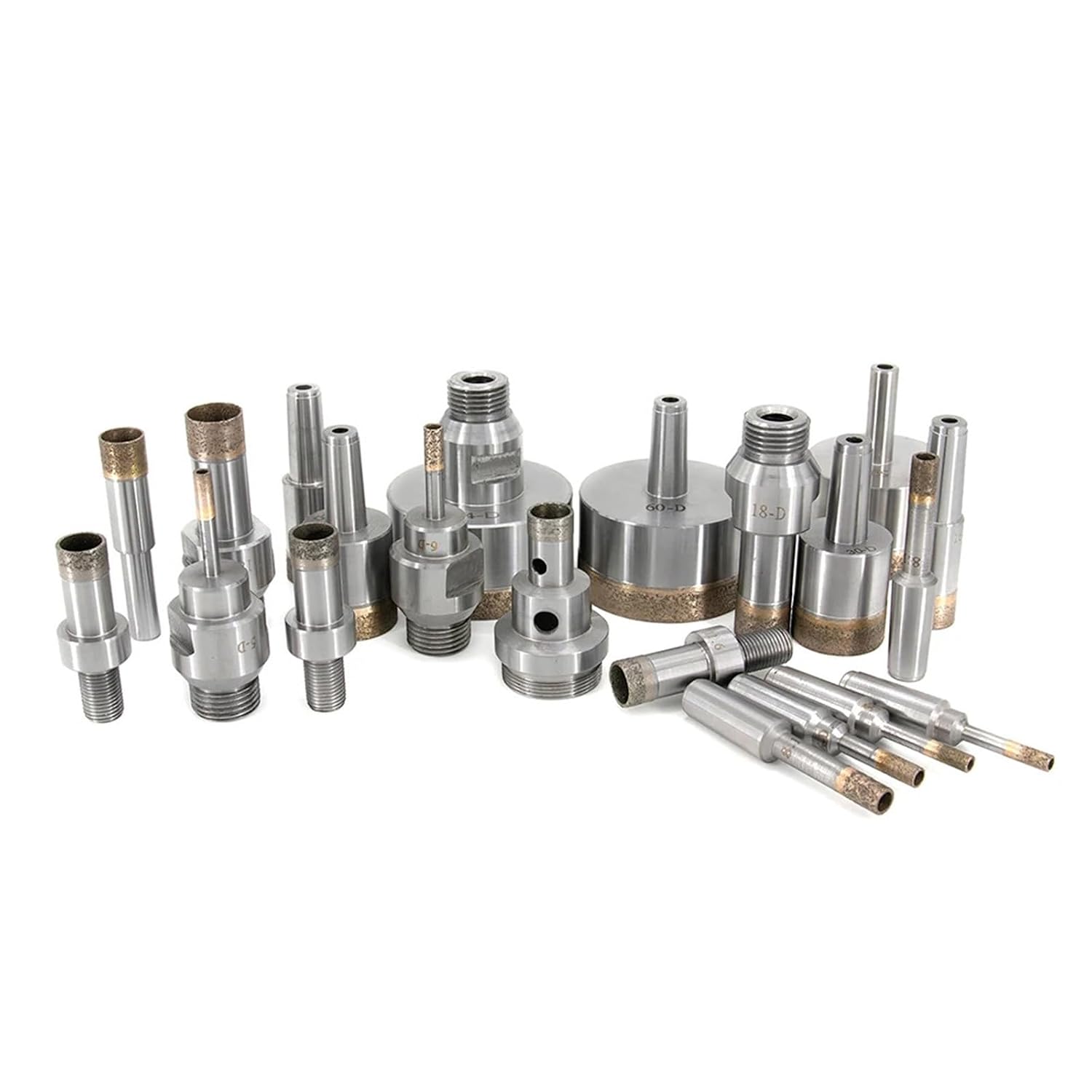 11mm/12mm/13mm Thread Shank Diamond Core Drill Bit 10Pcs(12.7mm)