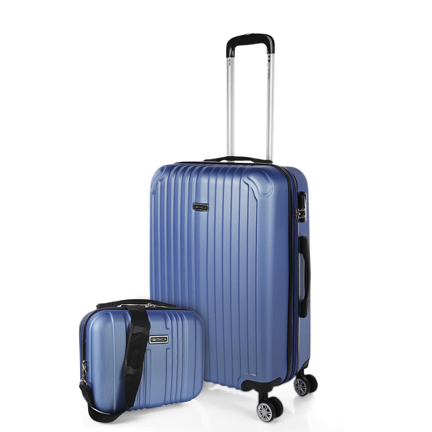 ITACA - Maleta Cabina. Maletas de Viaje Cabina 55x40x20. Maleta de Cabina. Trolley Cabina. Maletas de Cabina, Azul Zafiro