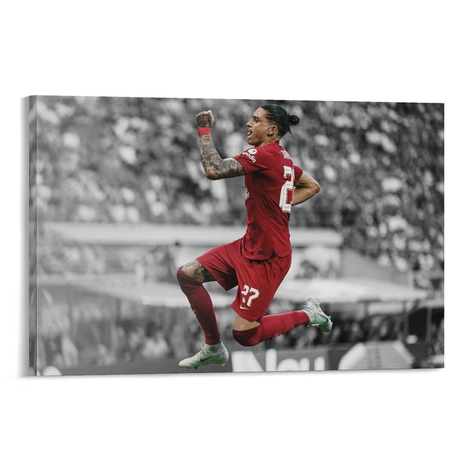 ASUIU Darwin Nunez Canvas Poster Wall Art Poster Prints Home Decor Picture Canvas Painting Posters 24x36inch(60x90cm)