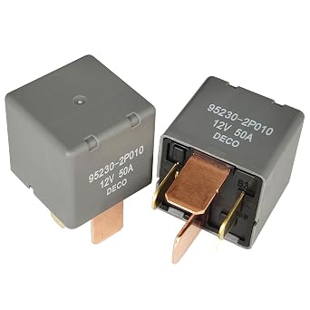 95230-2P010 50A 12VDC Automotive Power Relay 4Pins Compatible with 897H-1AH-D-R1-12VDC 5M5T14B192EA 39160-37110 13742705