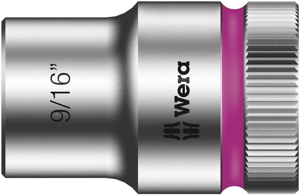 Wera 8790 HMC Zyklop 1/2" Drive Hexagon Socket Imperial 1/2" 9/16"