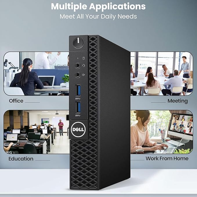 Dell OptiPlex 3050 Micro Desktop Computer, Intel Core i7-7700T