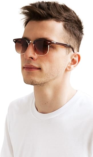 Sunglasses men brown Clearance