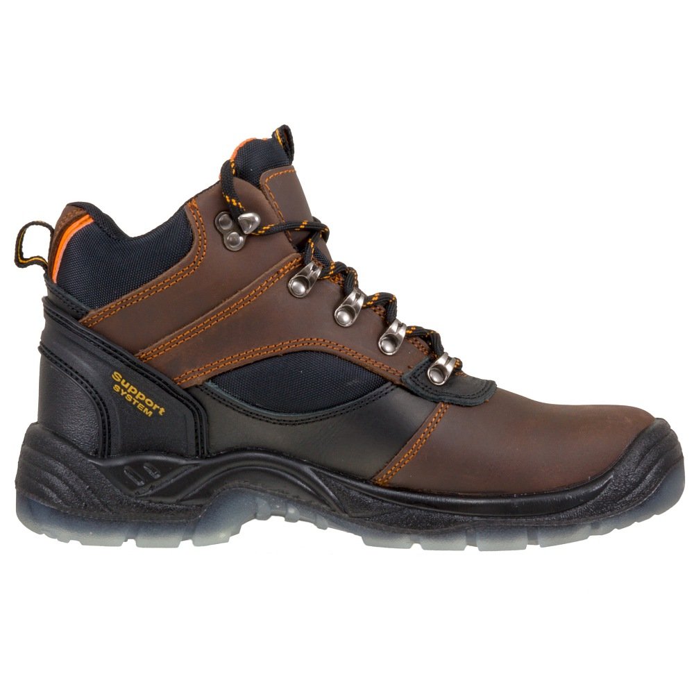 URGENT Buty robocze buty ochronne model 120 S1 EN ISO 20345 nowe + oryginalne opakowanie, brązowy, 42 EU