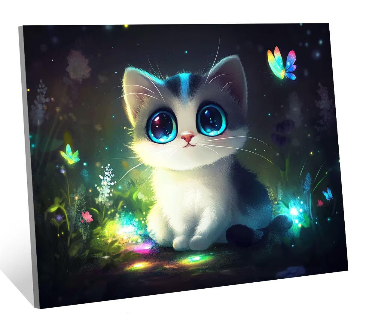 Zestawy do sztuki diamentowej dla dorosłych, 5D diamentowy obraz Dream Crystal Arts and Crafts dla dorosłych, haft krzyżykowy, cekiny, klejnoty, obrazy artystyczne, malowanie kotów po numerach, do