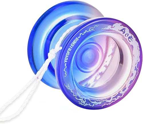 Miniatura 4 de YoYo AOE sensible para niños principiantes, Yo Yos de doble propósito con kit de rodamientos YoYo extra insensible para avanzados + cuerdas y
