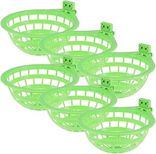Happyyami 6pièces Nid Oiseaux pour Élevage Et Incubation Bassin Confortable pour Pigeons Et Canaris pour Cages Suspendues Et Accessoires De Volière