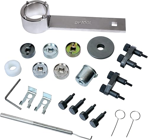 Miniatura 29 de Kit de herramientas de sincronización del árbol de levas del árbol de levas, herramienta de ajuste de escape de admisión compatible con AUDI VAG VW