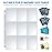 120 Pack 9 Pocket Page Protectors, Sooez Trading Card Sleeves for 3 Ring Binder, Baseball Cards Holder, Protective Pages Sheets for Binders Album, Fit for YuGiOh, MTG, Game, Business & Sports Cards