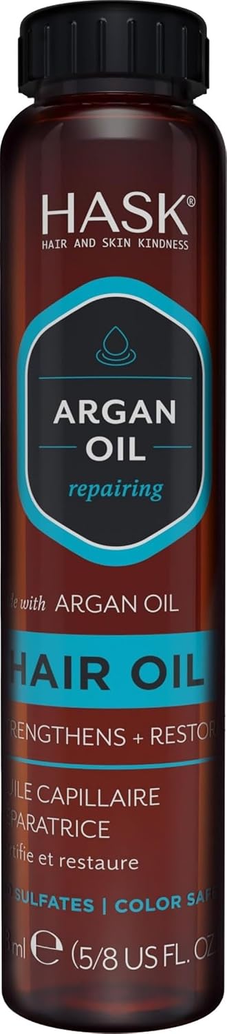 Hask Argan Oil Repairing Shine Hair Oil 5/8 oz