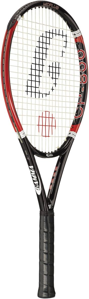 Raqueta de Tenis Gamma CP-800 Negro Rojo