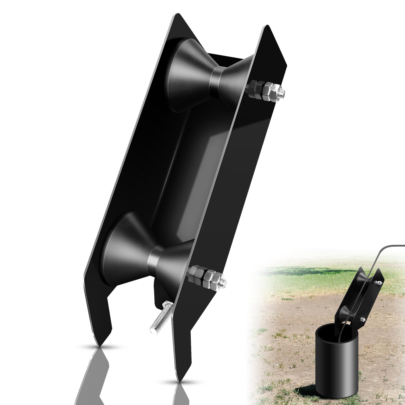 Water Well Pump Pulling Tools, Installing Assist Pipe Tool, Help Pull Or Place, No Machinery Power Supply, Fit For Well Pump Pipe, Poly Pipe, Flexible Pipe, Wire