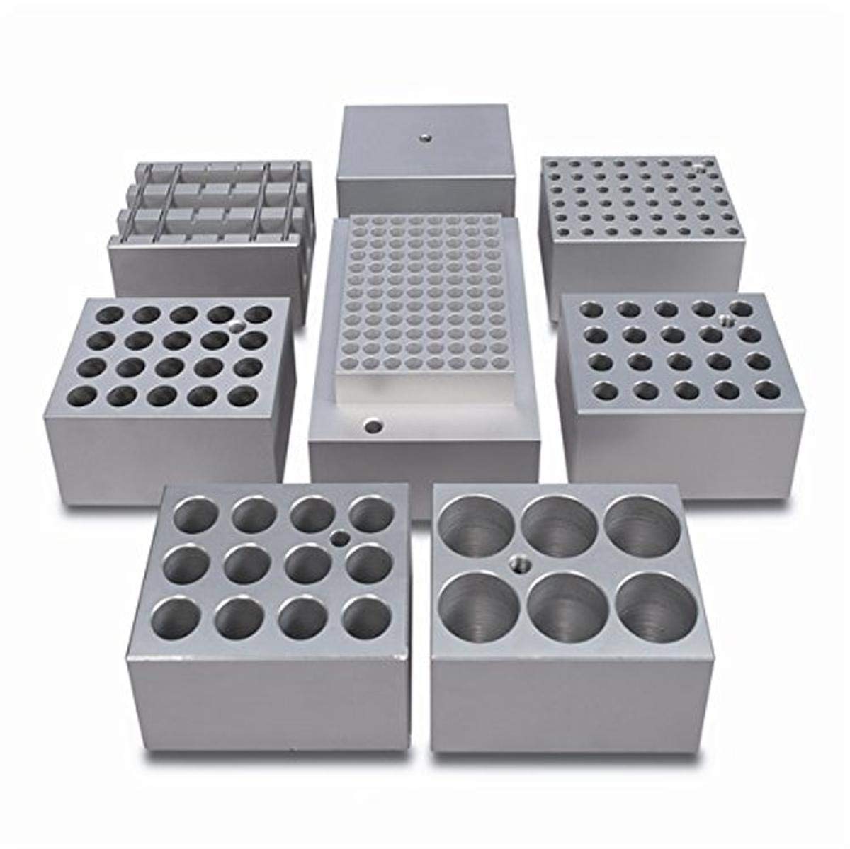 Techne SHT1/96 Aluminum Block for 96 Well Plate, 7.5 mm