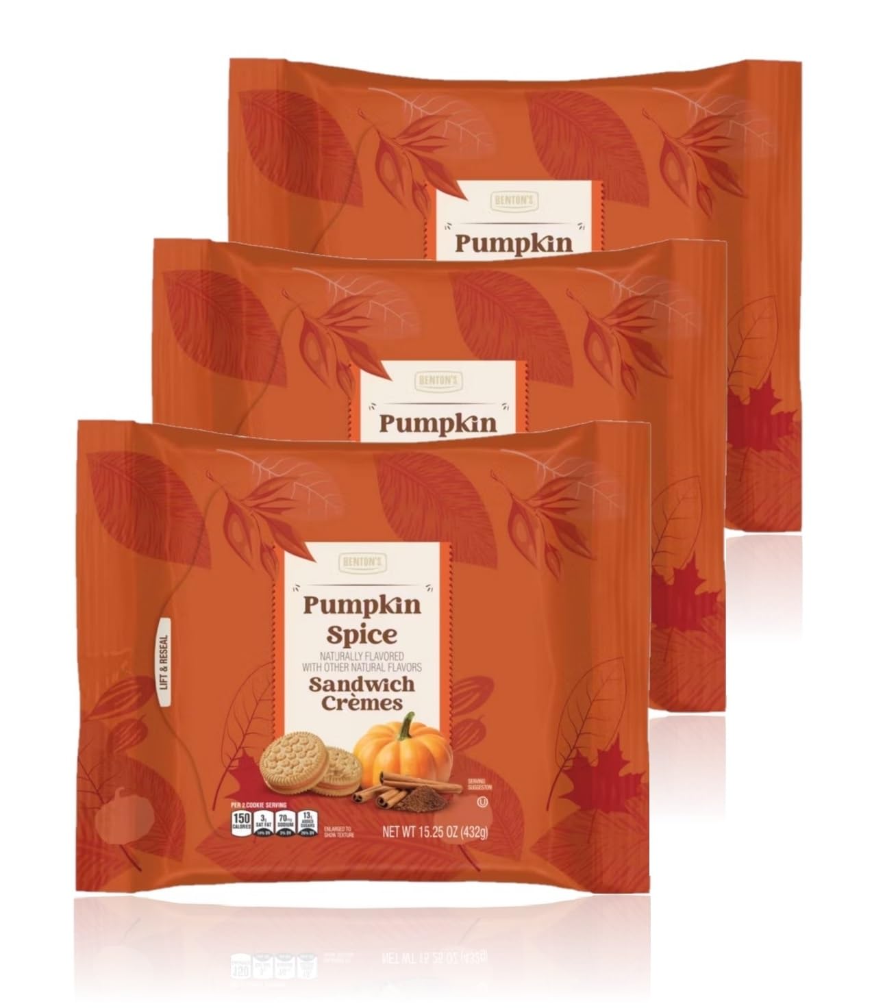 Benton’s Cookies (Pack of 3, Caramel Coconut Fudge)