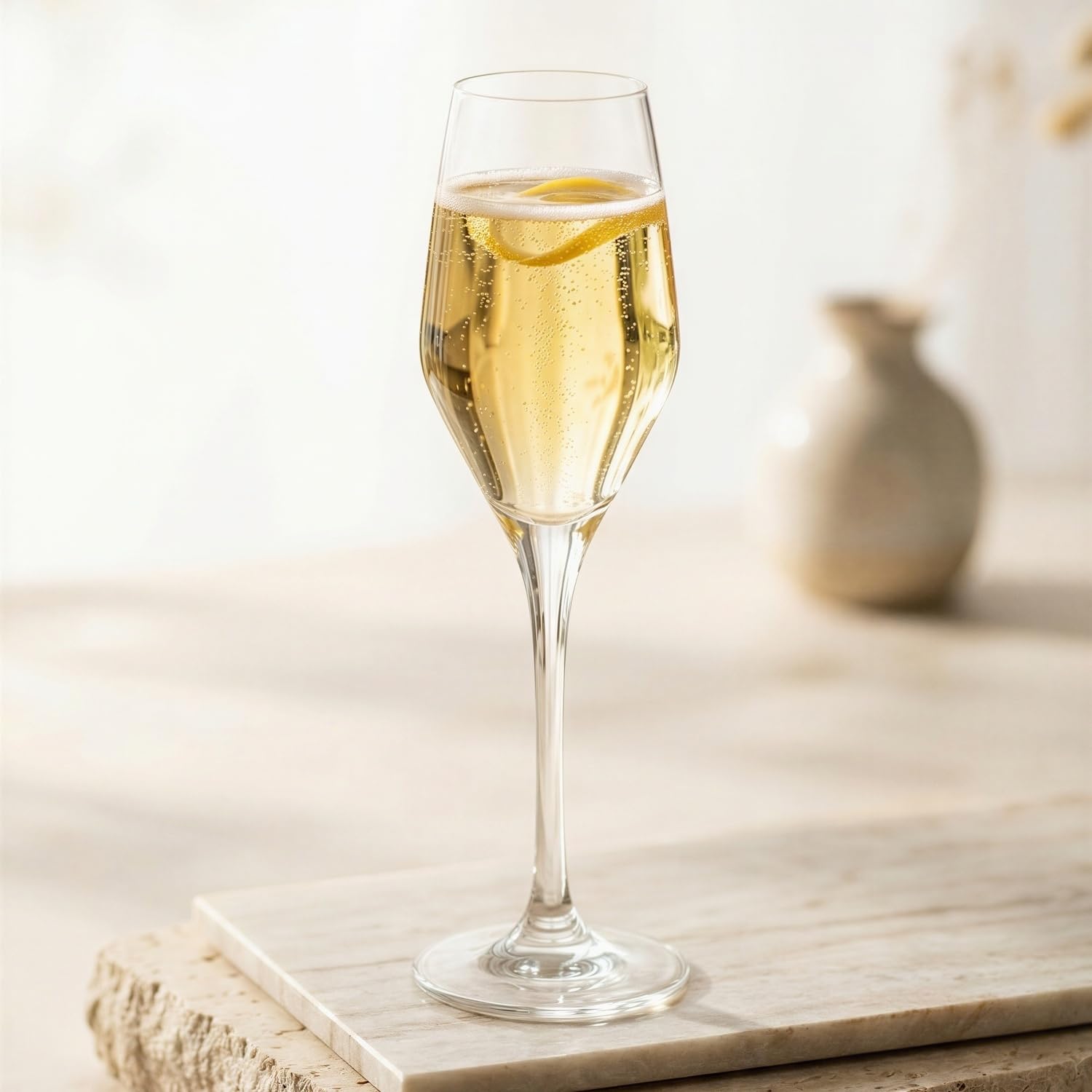 Lav Ella Champagne Glass, 230Ml, Set Of 6
