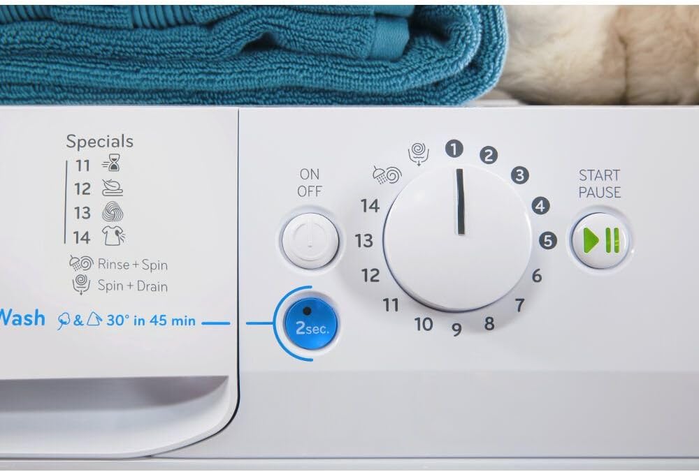 Indesit BWE 101484X WSSS IT Libera installazione Carica frontale 10kg 1400Giri/min A+++ Bianco lavatrice