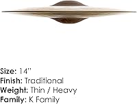 Vista 2 de Zildjian Platillos K Sweet Hi-Hat - 14 pulgadas