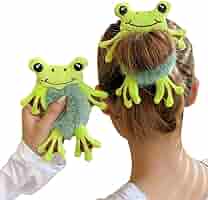 Amazon | かわいいカエルのヘアタイヘアバンド ラブリーカエル
