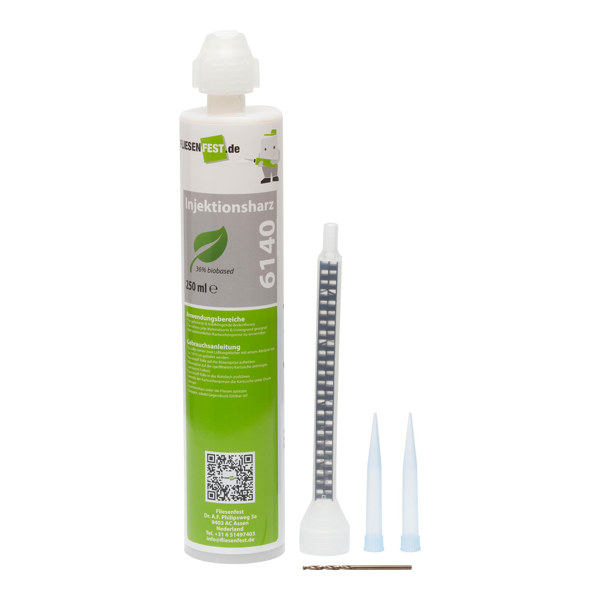 Carrofix 6140 - Résine Époxy biosourcée bi-composant pour Carrelages et Mosaïques descellés – intérieur/extérieur