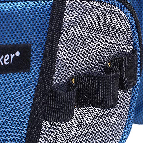 Kylebooker Small Fishing Tackle Storage Bag Fishing Gear Bags Portable Fishing Organizer Shoulder Satchel (Blue) #TOP6