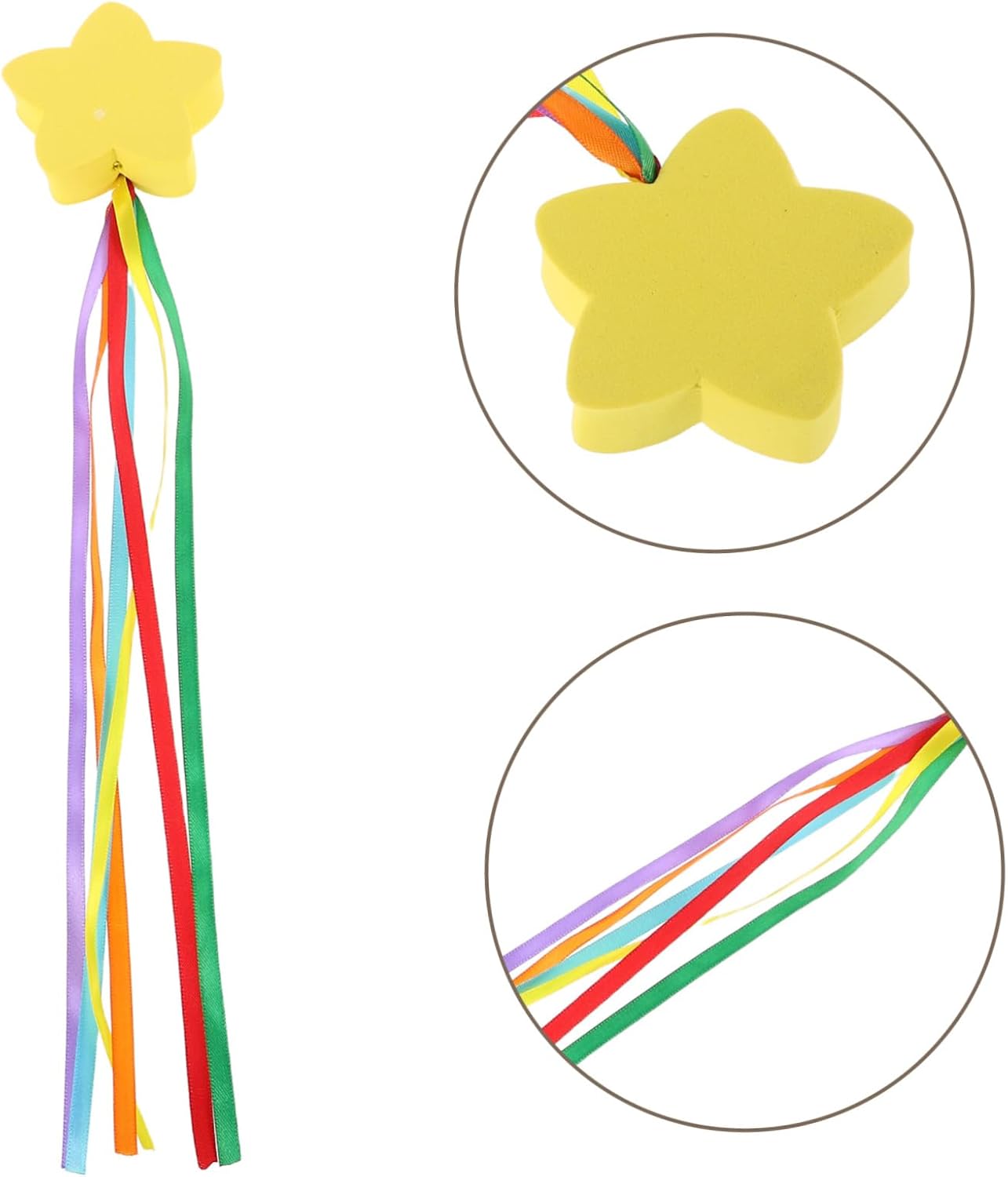 2pcs Car Antenna Decoration Star Shaped Toppers for Cute Vehicle Roof Accessories Secure Fitment Mood Boosting Design Lightweight Stability for All Cars