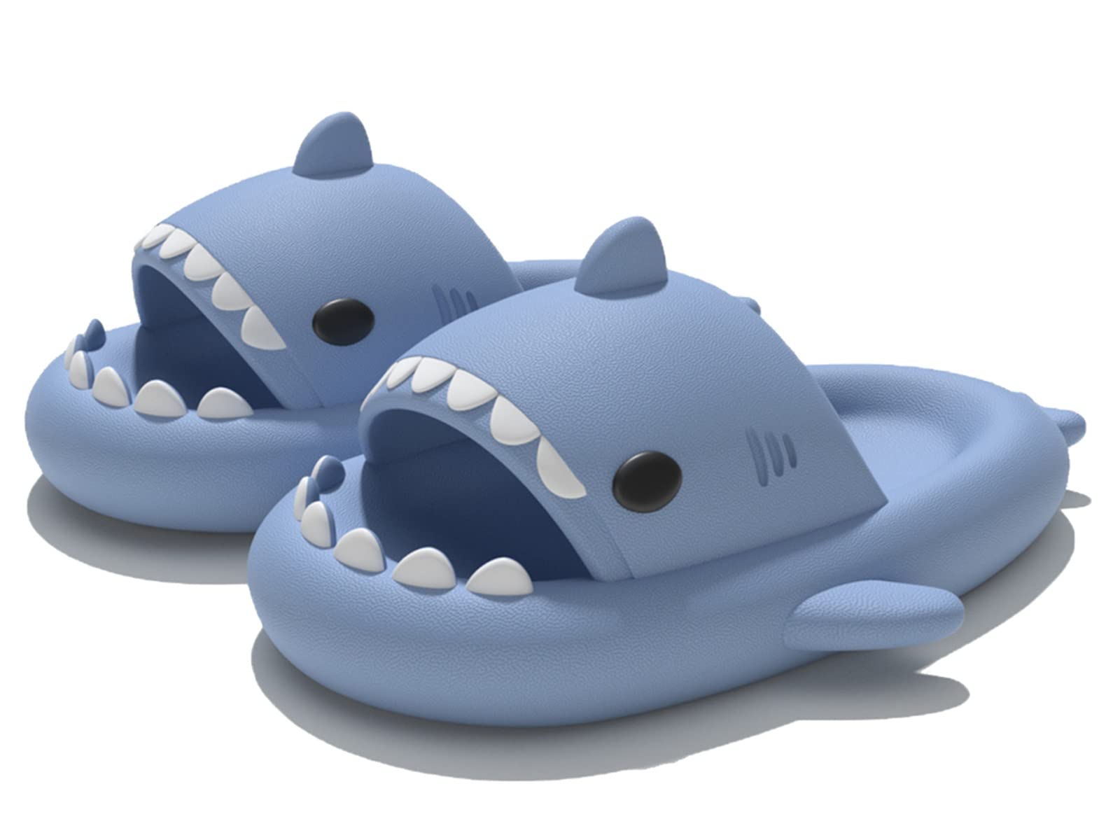 Ciabatte Squalo Bambini Shark Slides Nuvola Sandali Ragazzi Cuscino Slippers Ragazze Casa Pantofole Spiaggia Piscina Doccia A Punta Aperta Estate Infradito