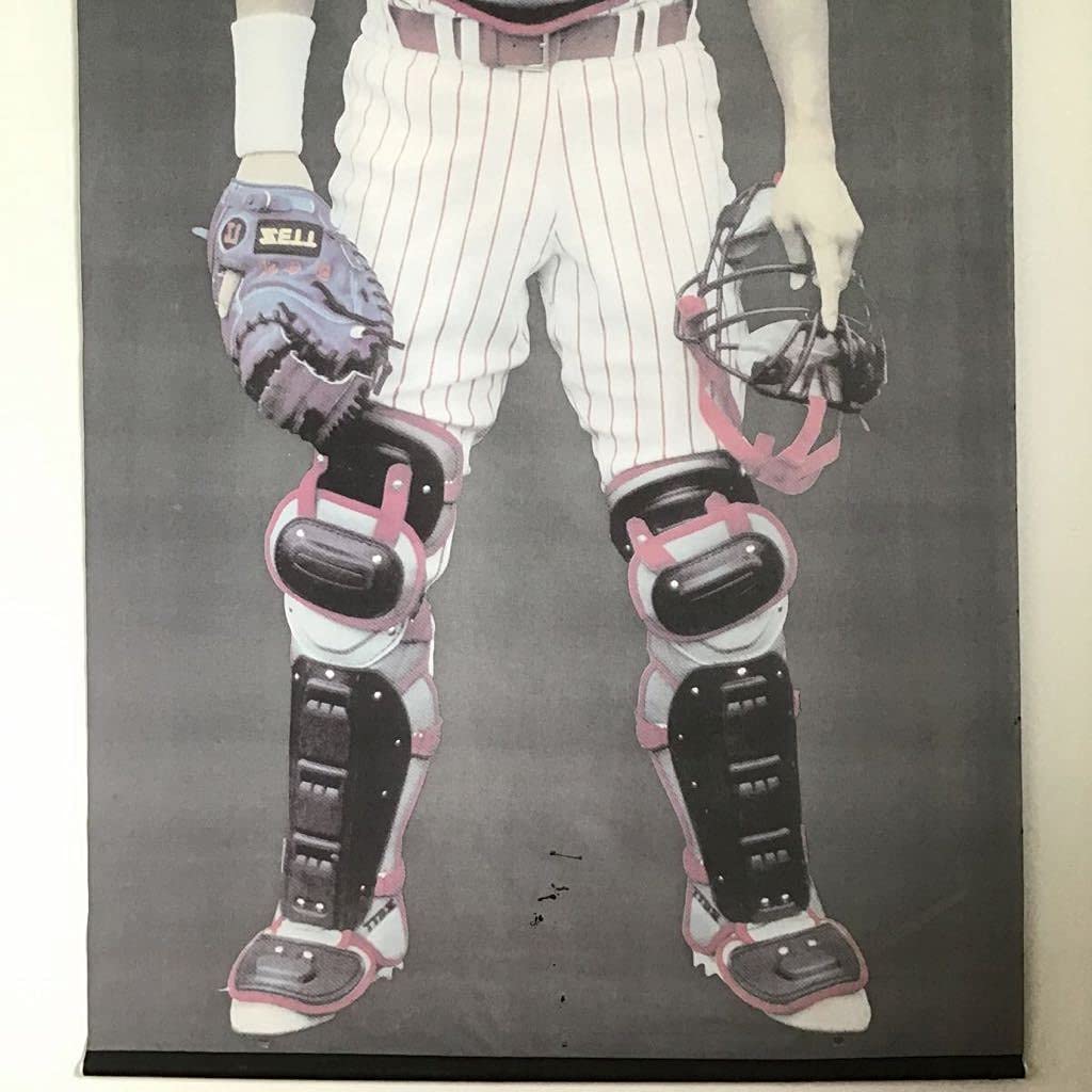 プロ野球☆ヤクルト古田敦也☆ビッグ！タペストリー☆希少品☆ほぼ等身