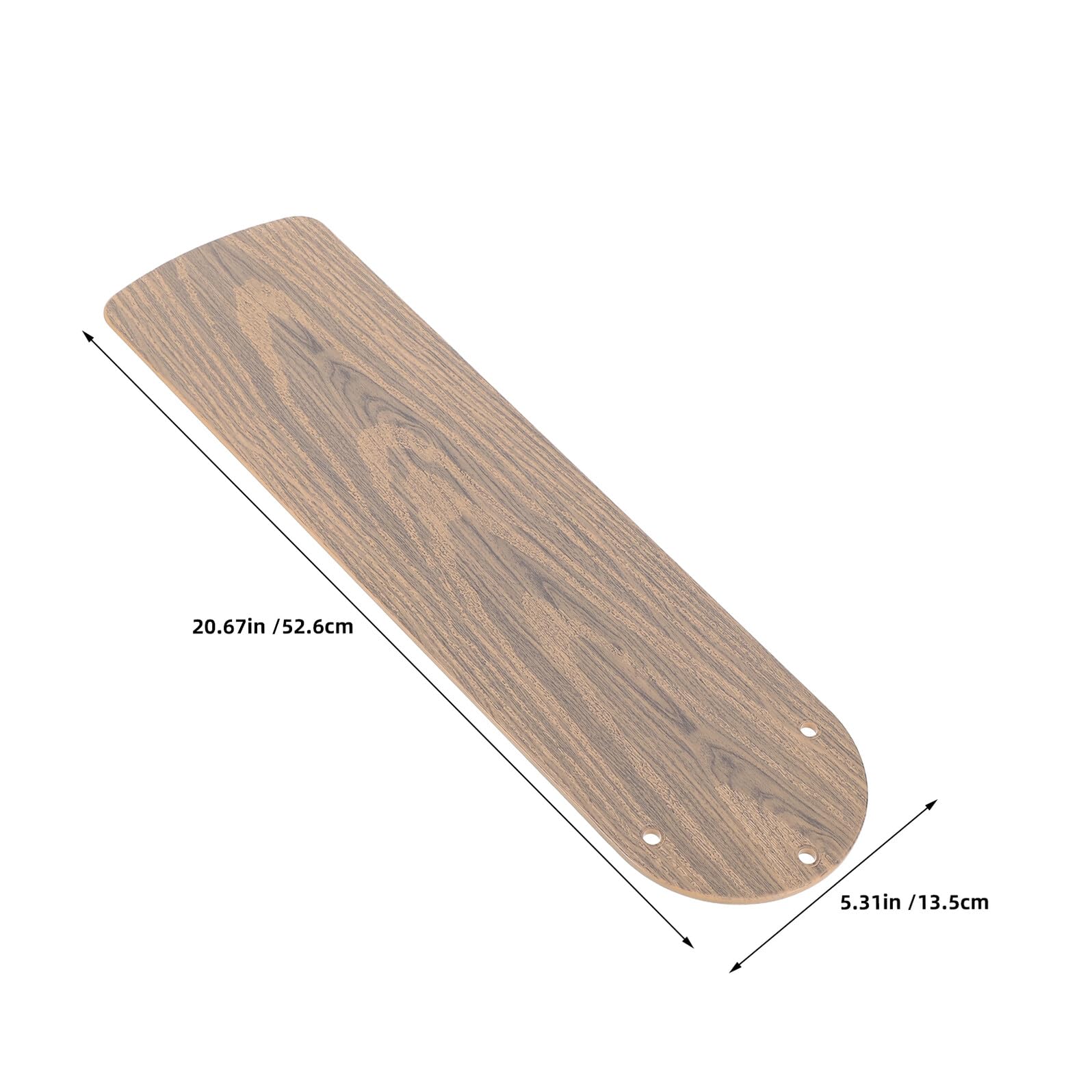 2pezzi Palle di Ricambio in Plastica per Ventilatore da Soffitto Venature di Legno Marrone Accessori per Ventilatore da Soffitto Adatti per Soggiorno Camera da Letto e Sala da Pran