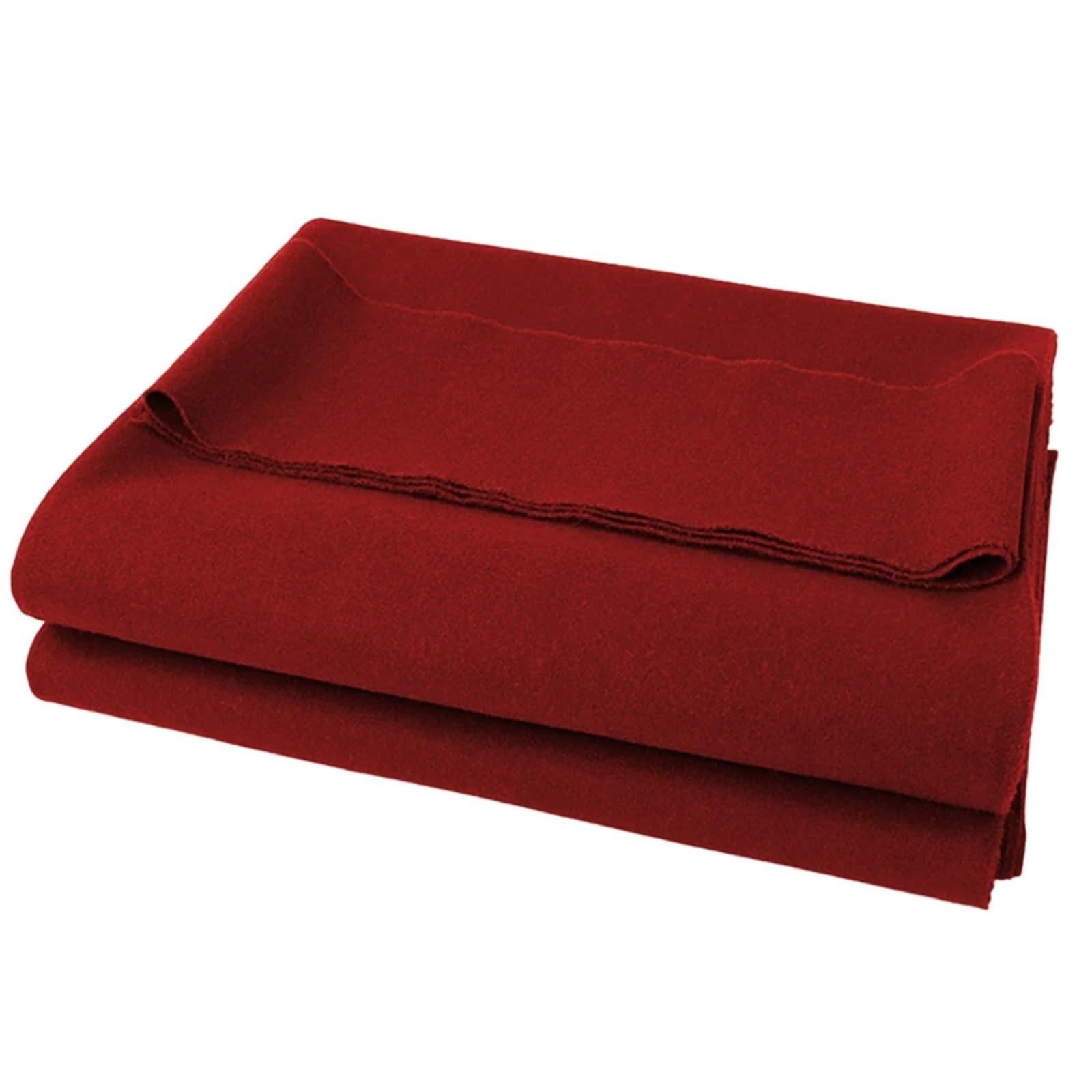 Billardtuch Billard Pool Filz Tuch Tisch Filz Zubehör Billardtische Abdeckung(Red,7ft (2.4MX1.45M))