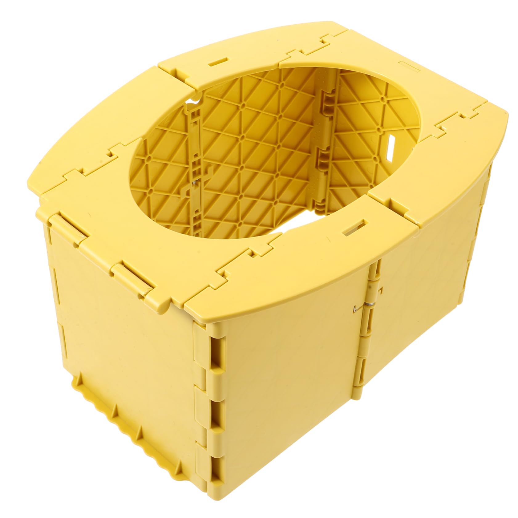 VANZACK Portable Folding Toilet for Easy to Use Space Saving Travel Potty for Durable Material for Camping and Foldable Storage