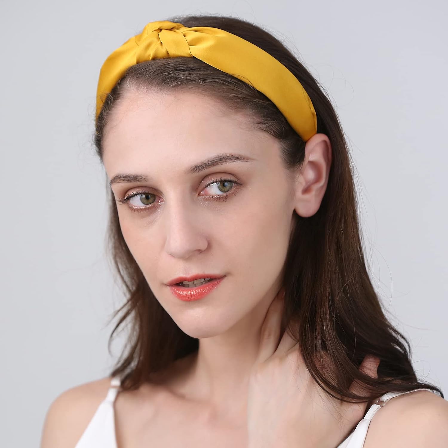 Funtopia Fashion Headbands for Women Girls, 10 Pcs Knotted Pearl Wide Top Knot Turban Hair Bands/ Hoops Vintage Velvet Leopard Print - Image 8