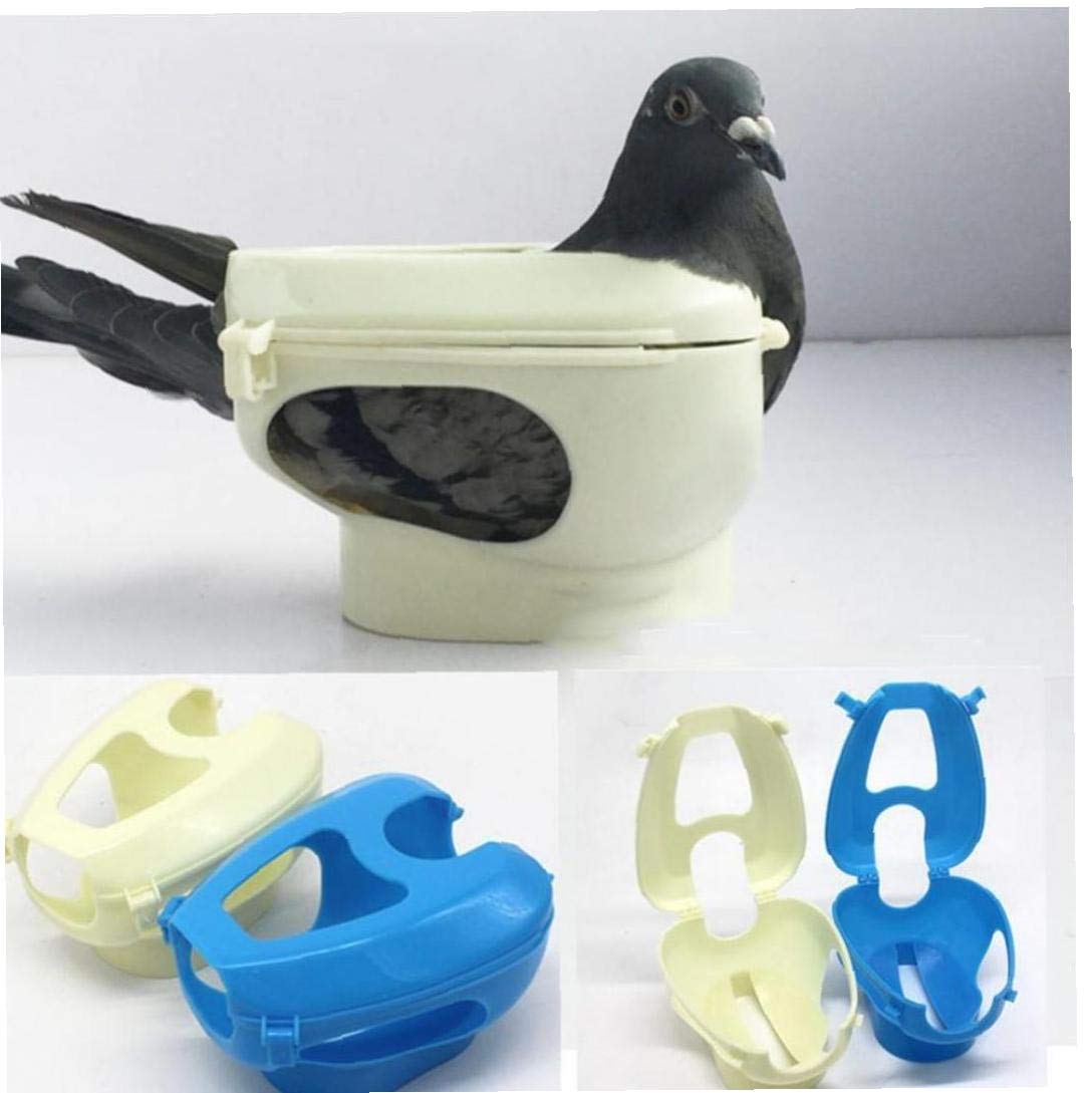 Plastic Racing Pigeon Holder for Injection Feeding Fixed Mount Bird Supplies Box Feeding Fixed Bondage Tool(Random Color)