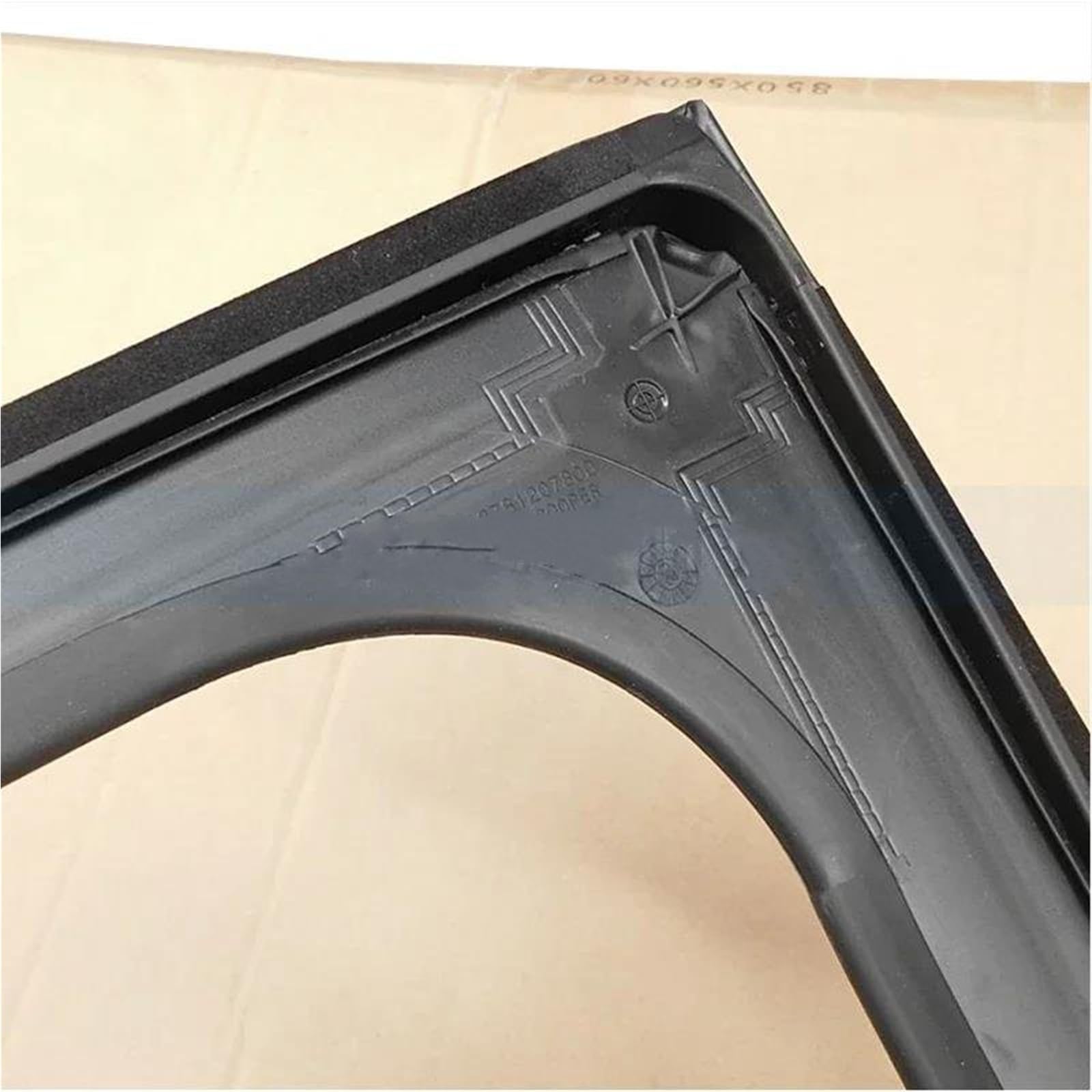 4 Porte Per Peugeot 2008 Finestra Automobile Superiore Striscia Gomma Sigillante Vetro Sollevatore Guida Scanalatura Fango Trogolo Strisce Anteriore Destro compartimento