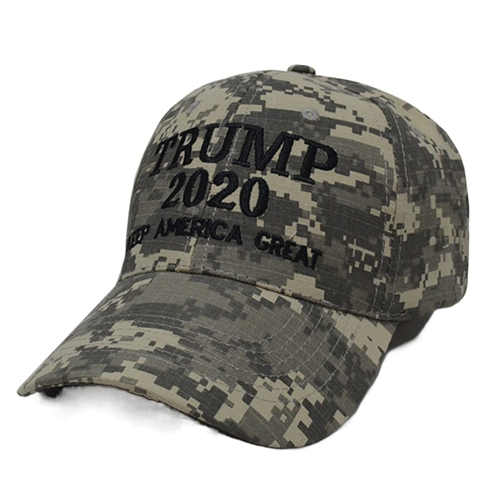 xiaoxueCamouflage hat Men and Women Shade Outdoor Peaked Cap Embroidered Baseball Cap (Color : Camouflage2020, Size : Medium)