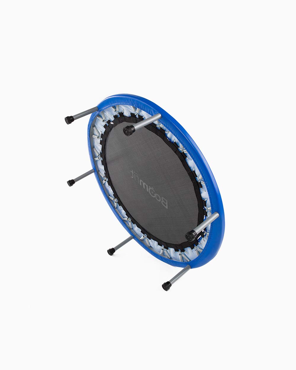 BOOMFIT Mini Trampolin Fitness Adultos para Ejercicio en Casa | Cama Elastica de 98 cm para Cardio de Bajo Impacto, Estructura Estable y Montaje Sencillo | Ideal para Jumping Fitness y Rehabilitación