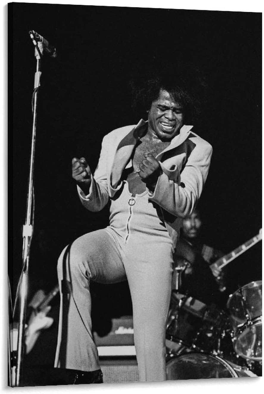 Amazon.co.jp: James Brown Singer Poster ジェームズ・ブラウン歌手
