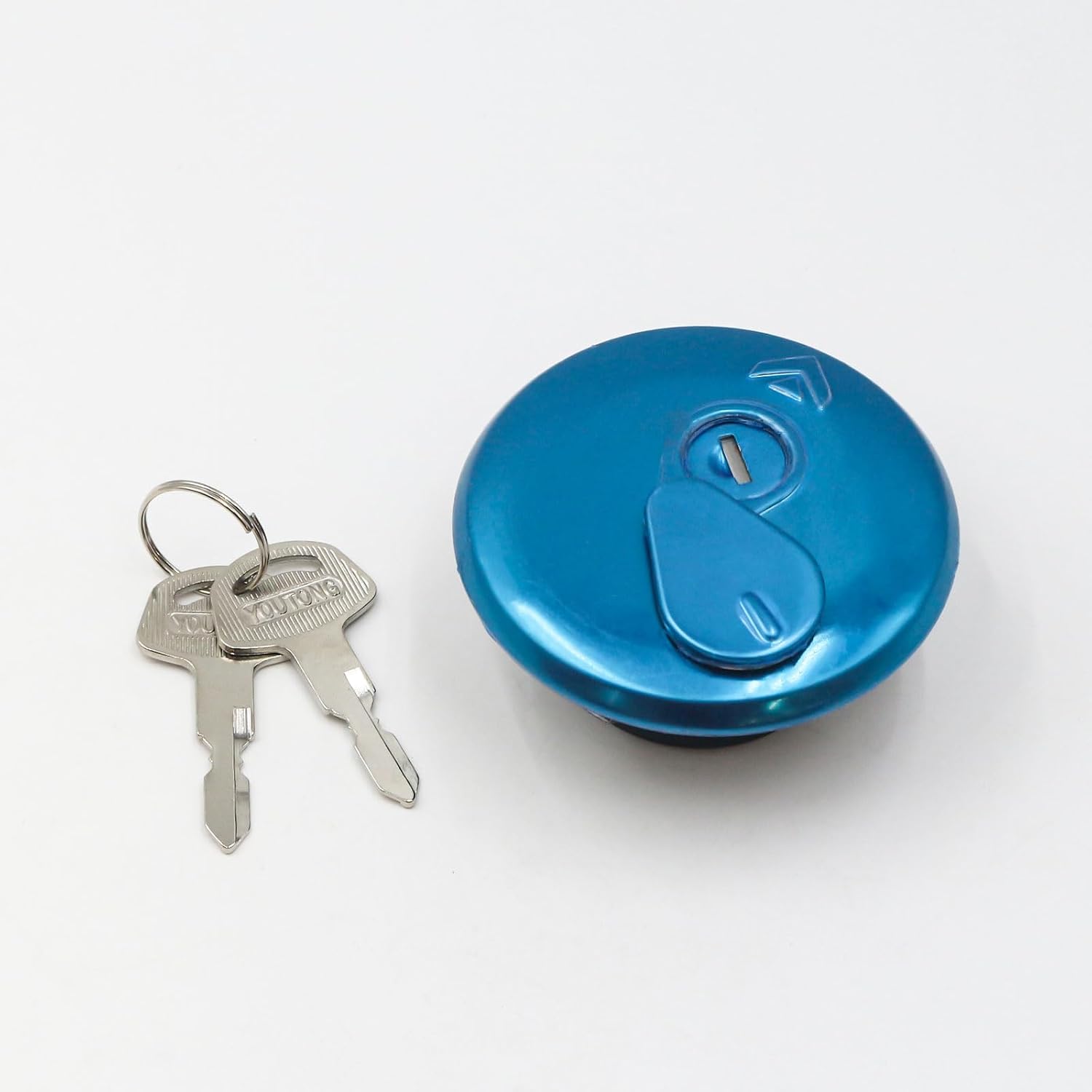 Motorcycle Locking Gas Cap With 2 Keys for Suzuki GS450 GS250 GS1000 GS550 GS750 GS1100 GS850 GN125 GN250 GN400 SP125 SP250 SP400 SP370 TS125 TS185 TS250 TS100 DR125 DR250 1977-2001