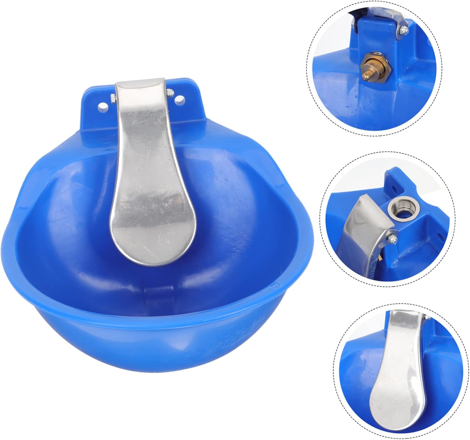 Automatic Cow Drinking Water Bowl Dispenser Livestock Waterer Capacity for Cattle Goats and Pigs Easy to Install and Safe for Animals