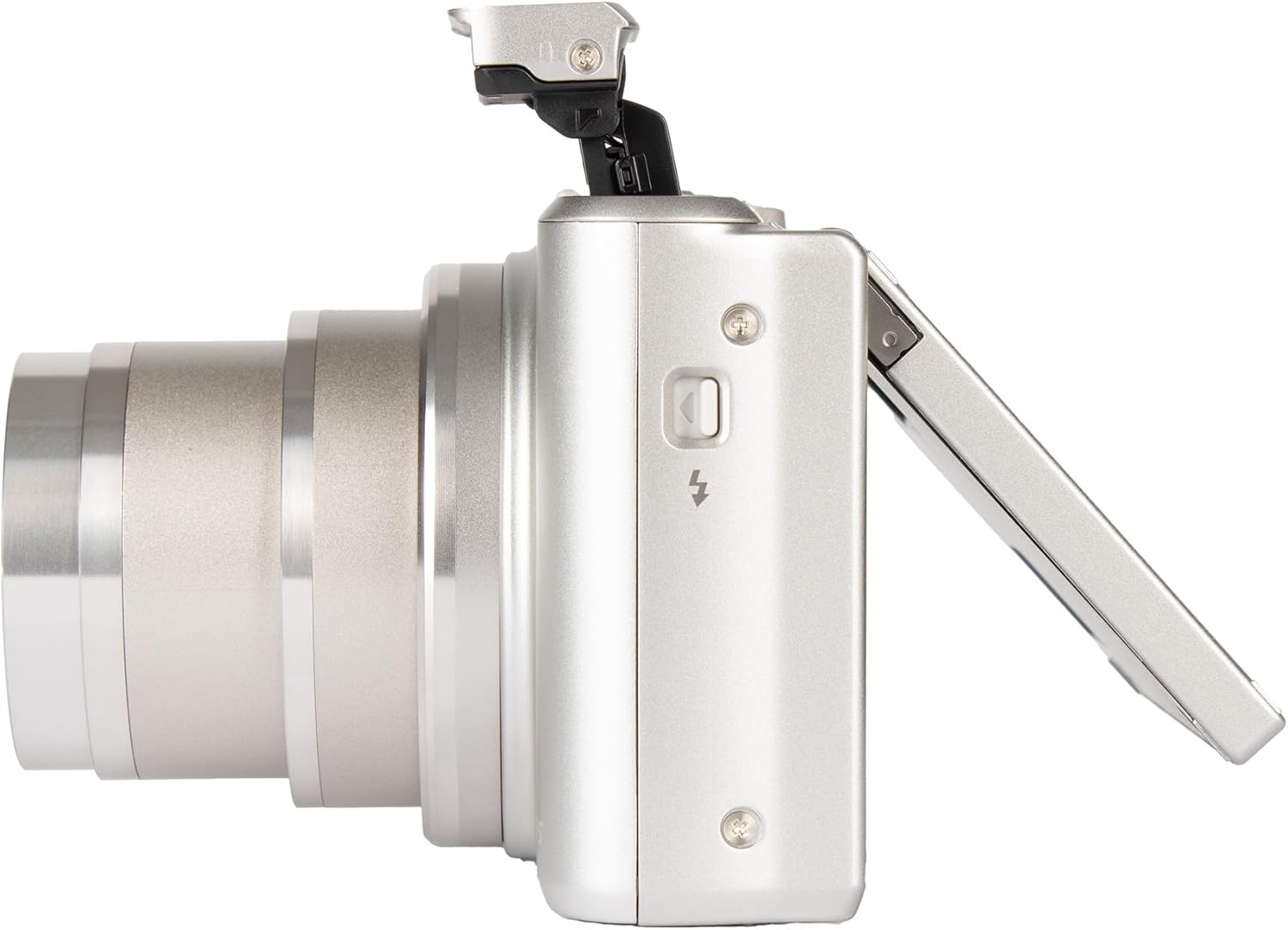 Canon PowerShot SX740 HS Lite Edition Digital Camera (Silver) + 64GB Memory Card + Card Reader + Deluxe Soft Bag + Flex Tripod + Hand Strap + Memory Wallet + Cleaning Kit