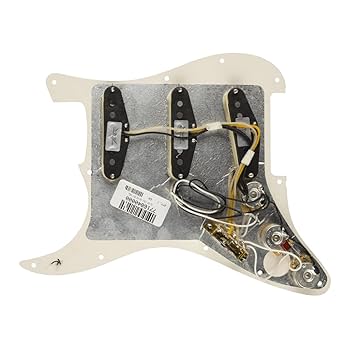 Fender Stratocaster Pre-Wired SSSピックガード Amazon | Fender フェンダー ◇ Pre-Wired Strat Pickguard, Tex