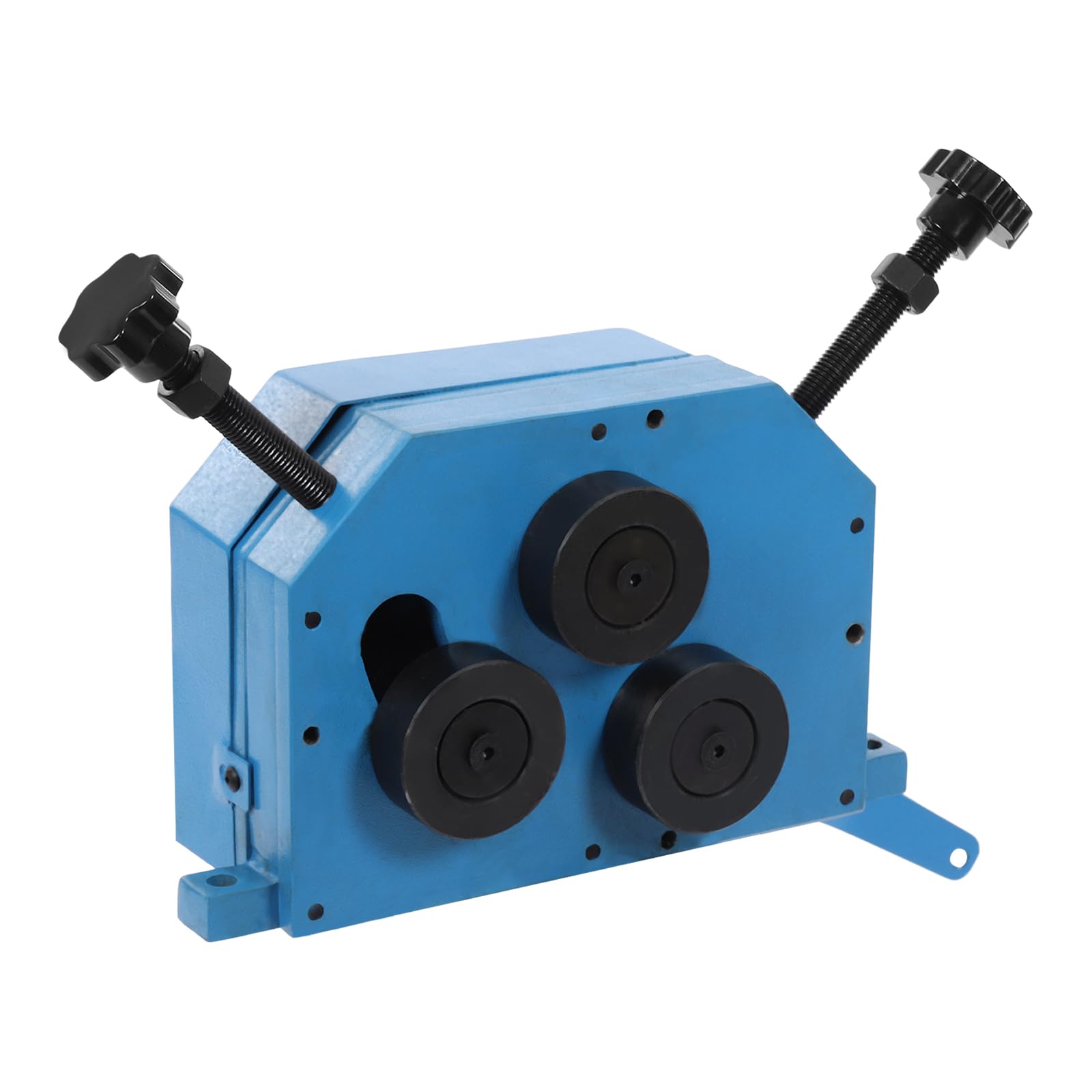 Rohrbiegemaschine,3in1 Rohrbiegemaschine Biegewinkel bis 360°Manuelle Metallbiegemaschine Betriebsart Manuell,Biegemaschine Rohre zum Biegen von Stahlplatten, Flachstahl und Rundstahl