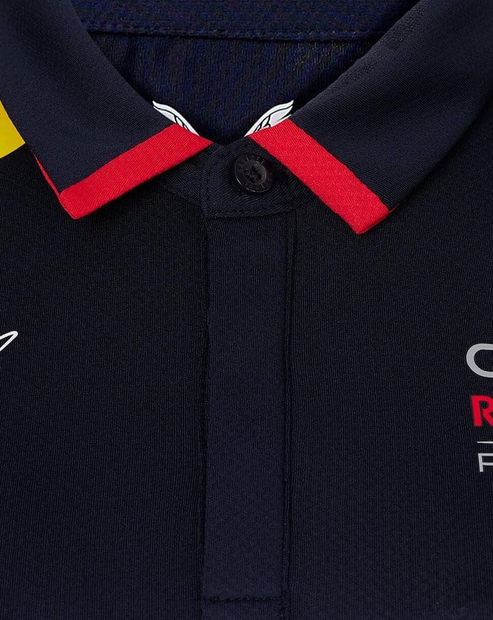 Red Bull Racing F1 Women's 2024 Sergio Checo Perez Team Polo Shirt - Image 3