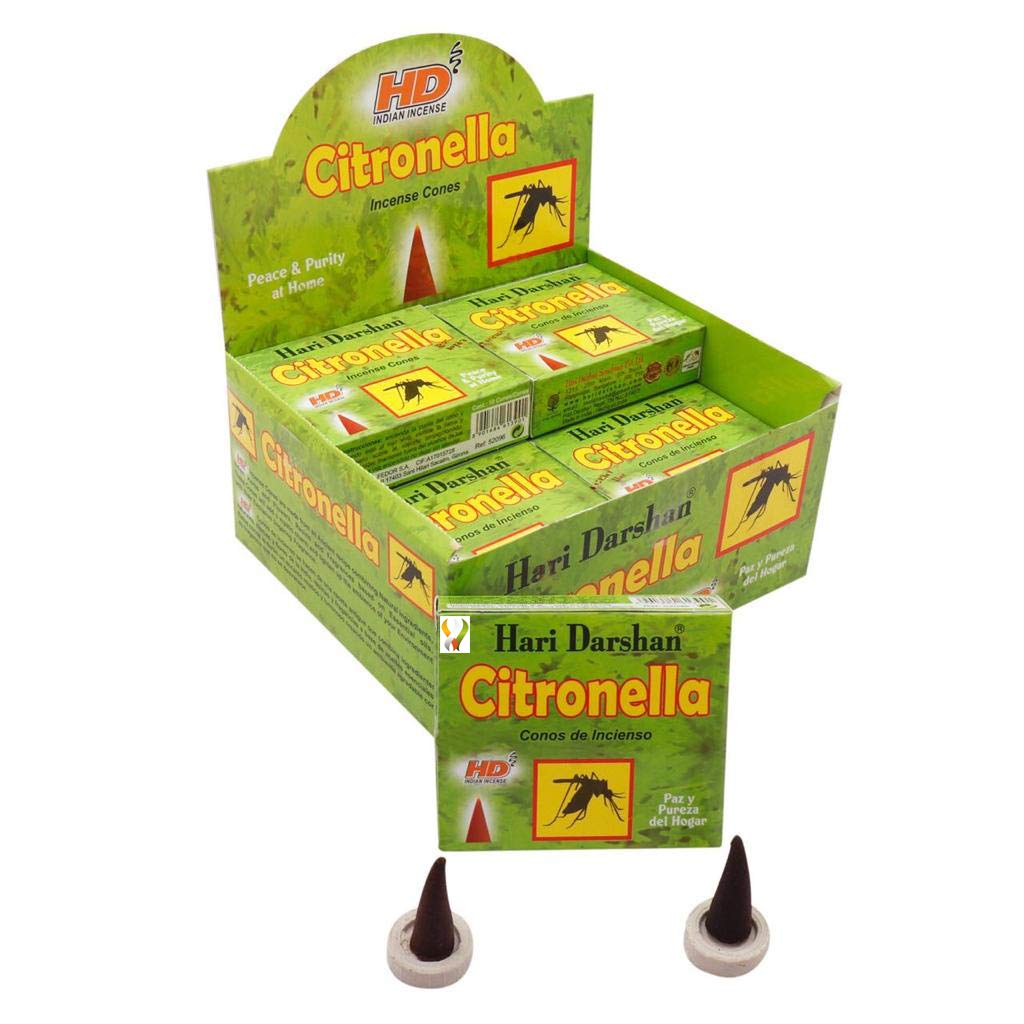 HARI DARSHAN CITRONELLA INCENSE CONES